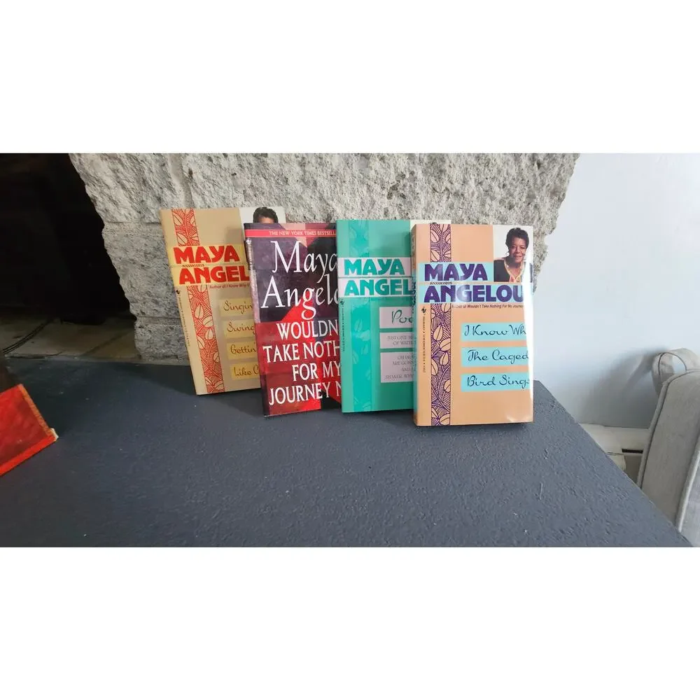 Maya Angelou 4 Volume Boxed Book Set, Gift Set, Collection, Power of Words